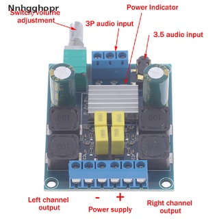 [nnhgghopr] tpa3116 d2 dual channel 50wx2 módulo amplificador digital estéreo amplificador junta venta caliente (5)