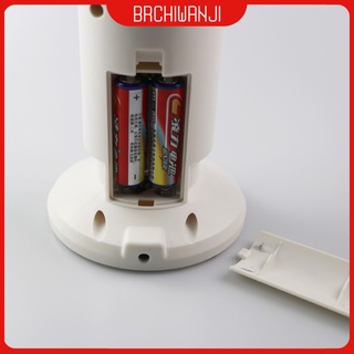 Brchiwji Mini Ventilador De escritorio Usb blanco con luz Led Para oficina/hogar (6)