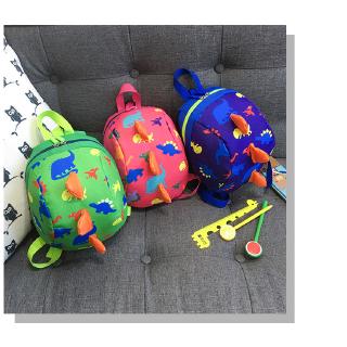 Niño Bagpack dinosaurio bolsa de la escuela Anti-perdida niños mochila Beg Sekolah bolsas