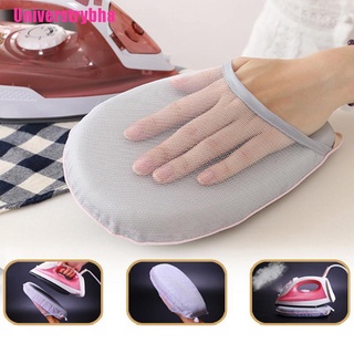 [universtrybha] mini tabla de planchar de mano guante de vapor para el hogar, lavandería, plancha, manopla