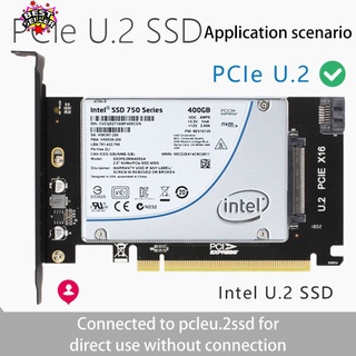 ✨Available✨ U2 X16 PCI-E X16-U.2 adapter card SFF-8639 expansion card U.2 high-power self-powered SSD bommmm1
