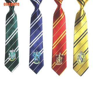 [epur]Harry Potter Tie College insignia corbata moda estudiante pajarita Collar
