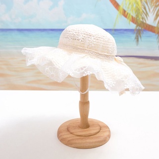 Algunos niños sombrero de paja 2020 niñas verano transpirable arco visera bebé princesa viaje protector solar sombrero de playa (1)