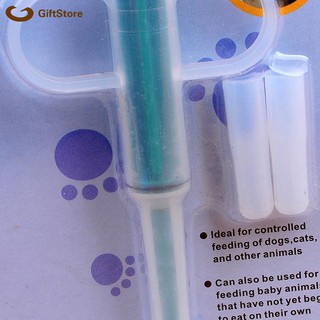Cápsula de mascotas tableta píldora empujador de inyección aguja perro gato Piller medicina dispensador de alimentación gotero Doser jeringa (7)