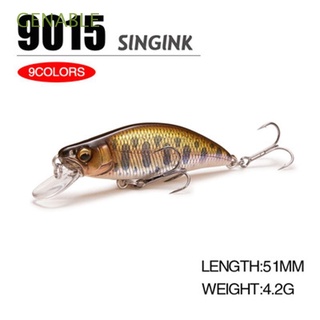 GENABLE 51mm 4.2g Sinking Minnow Baits Striped bass Winter Fishing Fish Hooks Crankbaits Japan Design Tackle Outdoor Minnow Lures