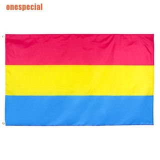 [ones]1 pza bandera pansexual de orgullo LGBT 90x150cm Omnisexual