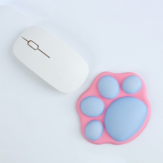 amp* Cartoon Cute Cat Claw Mouse Pad Small Wrist Pad Silicone Wrist Mice Mat Mousepad