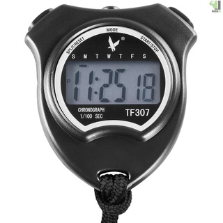 Cronómetro deportivo con pantalla Digital deportiva con fecha De tiempo/cronómetro con 2 líneas Únicas