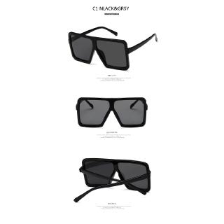 Gafas De Sol De Gran Tamaño Para Mujer Marco Grande Cuadrado Hombres Marca Diseñador (5)