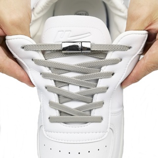 Nuevos Cordones Magnéticos Para Todos Los Zapatos Elásticos Sin Lazo De Bloqueo Plano Niños Adultos Zapatillas Perezosos