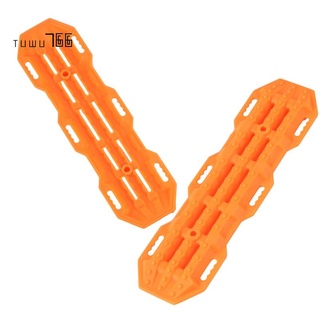 2 pzs escalera de arena de plástico para 1:10 RC Crawler Axial SCX10 Tamiya CC01 TRX-4 D90 MST CFX, naranja