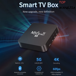 TOP ® Smart TV Box HD-compatible 4K Portable US/EU/UK Plug TV Set Top Box for Android