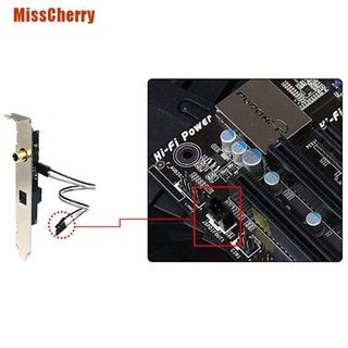 [MissCherry] Spdif - soporte de cable óptico y RCA para placa base asus msi gigabyte (2)