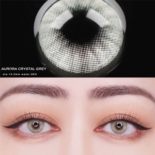 2 pzas/par lentes de contacto de colores/cosméticos/cosméticos para contacto con ojos/lentes blancos rojos Anime Lentillas Rojas (4)