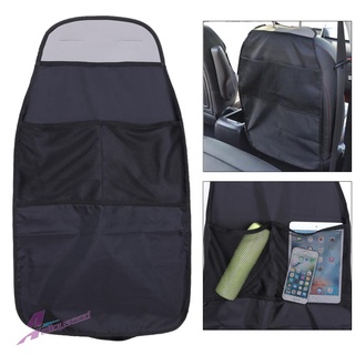 Asiento de coche trasero Anti Kicking almohadilla para niños coche asiento trasero trasero Scuff cubierta de protección sucia para accesorios de coche Interior (1)