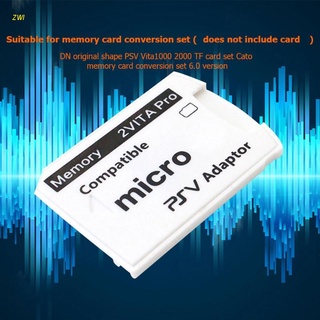 Zwi tarjeta De memoria Tf Sd2Vita a Ps Vita a juego Adaptador Psvita Psv 1000/2000 3.65 Sistema Para tarjeta Micro Sd
