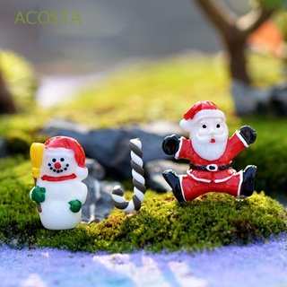 acosta figura creativa artesanía santa claus adornos decoración de navidad decoración de fiesta lindo caramelo caña miniatura regalo para niños árbol de navidad colgante de navidad