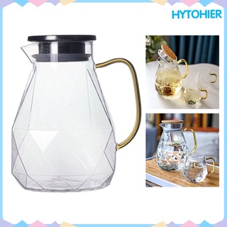 Taza De cristal con Textura De Diamante Para agua fría/botella Transparente Resistente al Calor/agua/Café/agua
