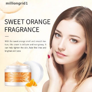 [milliongrid1] crema facial blanqueadora de vitamina c eliminar manchas oscuras reparación de pecas anti envejecimiento caliente