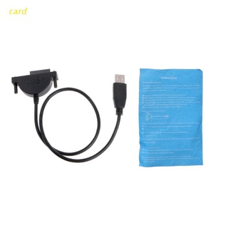 card External USB To SATA 13Pin(7+6) Laptop DVD CD ROM Optical Drive Adapter Cable