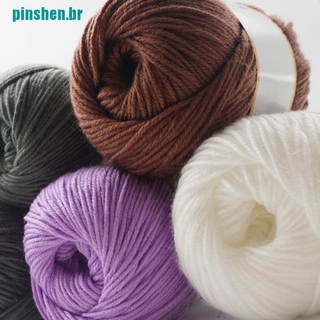 [Pinshen] Suéter/bufanda para bebé De 23 colores/50g De algodón y crochet W (5)