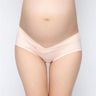 maternidad capri pantalones de talle bajo algodón maternidad para mujeres embarazadas más el tamaño de color sólido ropa de embarazo (3)