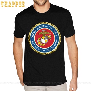 USMC Camiseta Sello De Los Estados Unidos Marine Corps Algodón 3XL Para Hombres Formal Camisetas