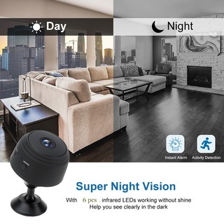 A9 Mini cámara espía Ip Wifi inalámbrica De seguridad Full Hd 1080p Dvr visión nocturna disfraz tranquility (8)