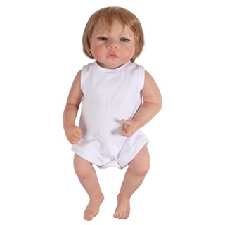 SWE Reborn Baby Dolls 18inch Hecho A Mano Muñeca Recién Nacido Completo De Silicona Cuerpo Realista Niño Bebés Niños Juguete Regalos Para La Edad De 3 + (8)